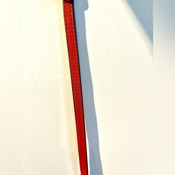 COACH PUMPKIN LEATHER  POUCHETTE - Picture 9 of 15